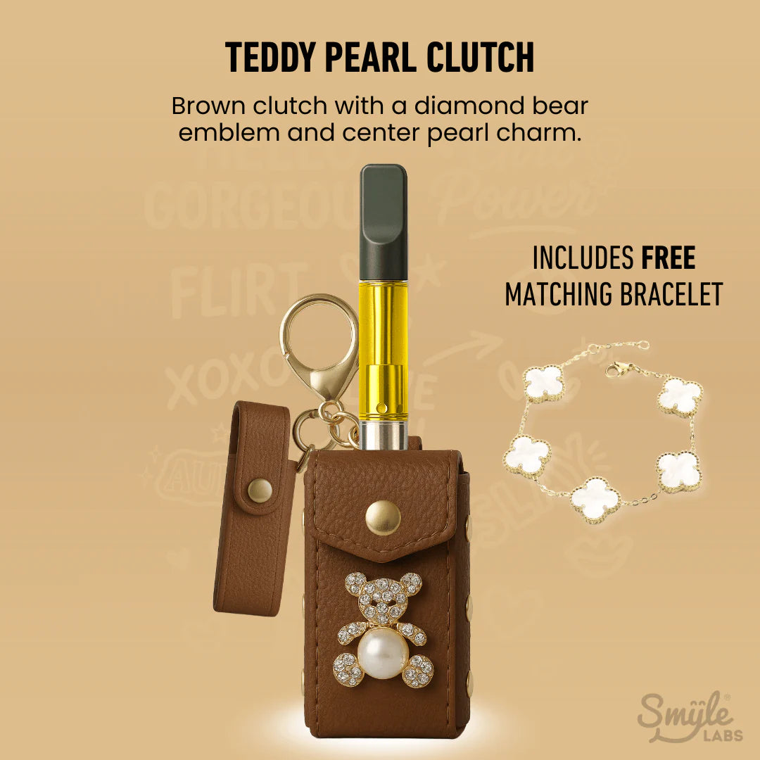 Smile Labs Pursejamin Battery Brown Bear