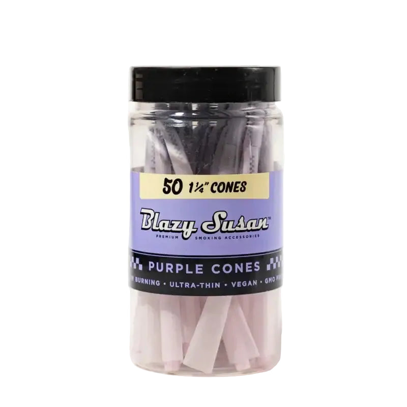 Blazy Susan Cones 50pk1 1\4 Purple