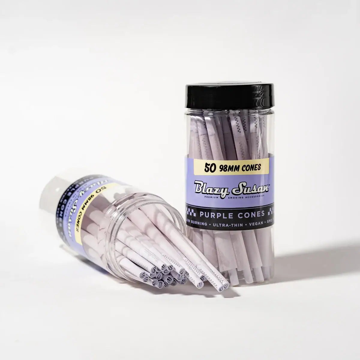 Blazy Susan Cones 50pk King Purple