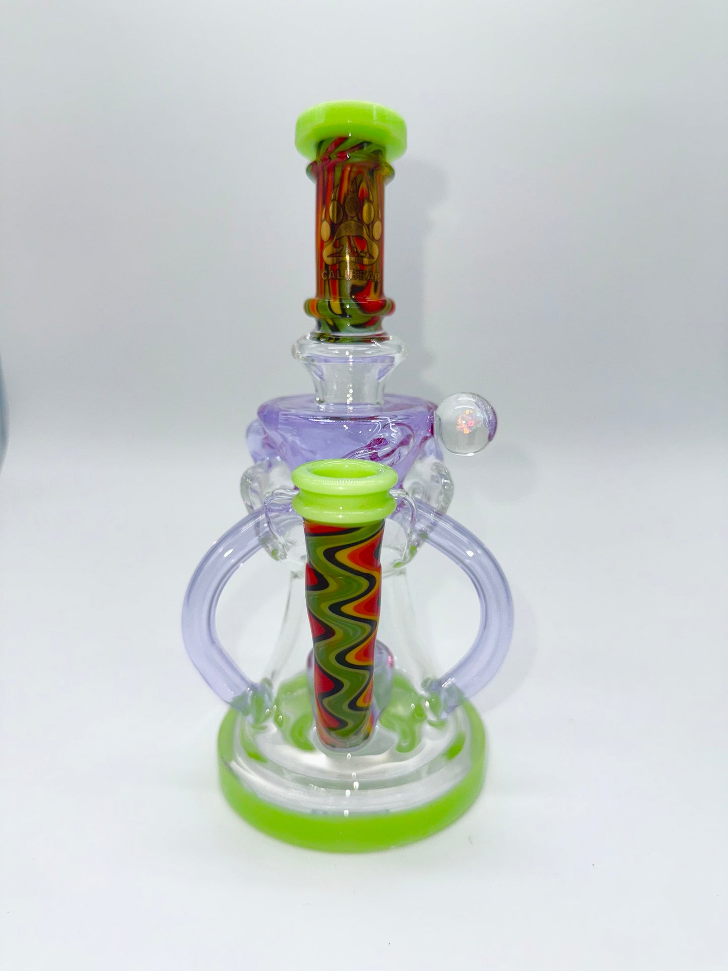 Calibear Recycler With Opal Slyme Green