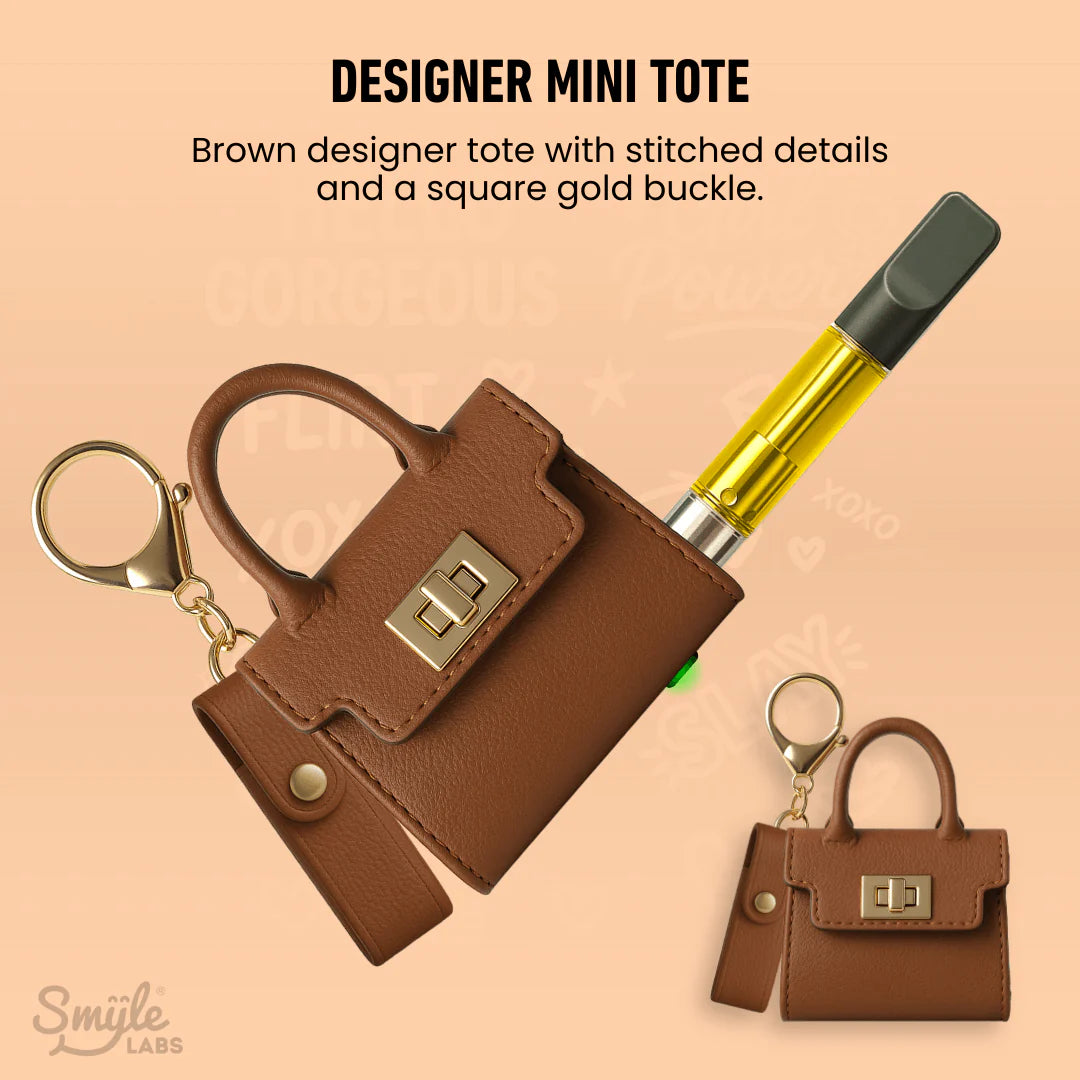 Smile Labs Pursejamin Battery Brown
