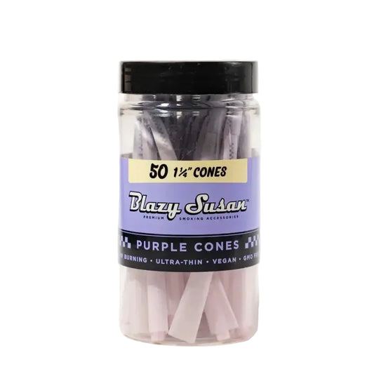 Blazy Susan Cones 50pk1 1\4 Purple