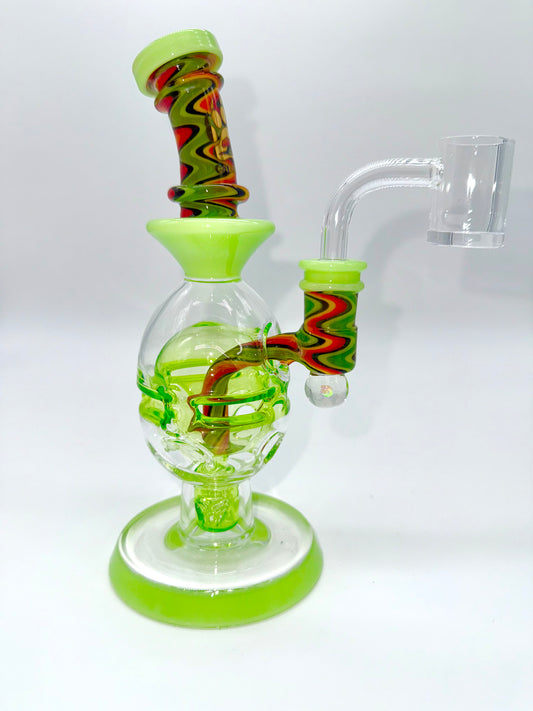 Calibear Fab Egg With Opal Green