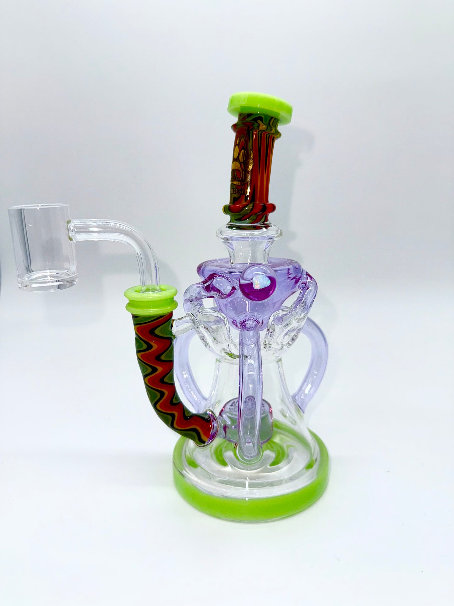 Calibear Recycler With Opal Slyme Green
