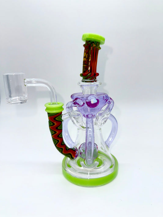 Calibear Recycler With Opal Slyme Green
