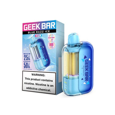 Geek Bar CLR Blue Razz Ice