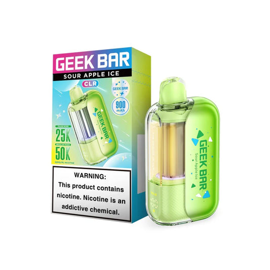Geek Bar CLR Sour Apple Ice