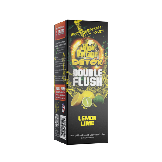 High Voltage Detox Double Flush Lemon Lime
