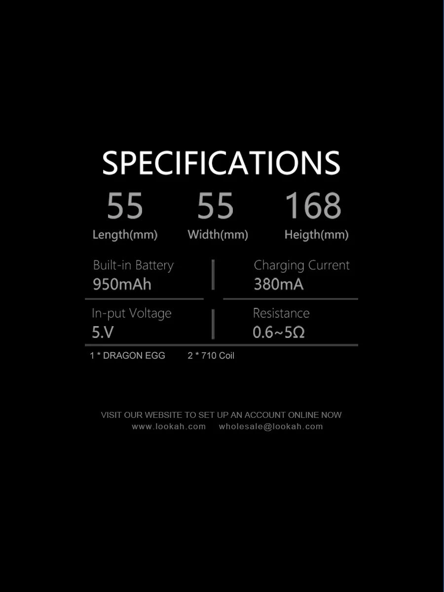 Lookah Dragon Egg Rainbow