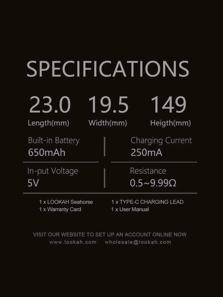 Lookah Seahorse 2.0 Blk