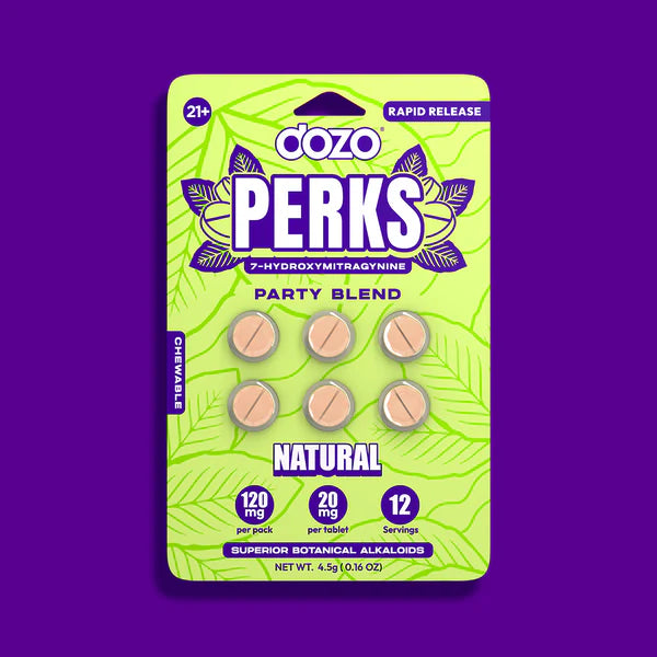 Dozo Perks 6ct Natural