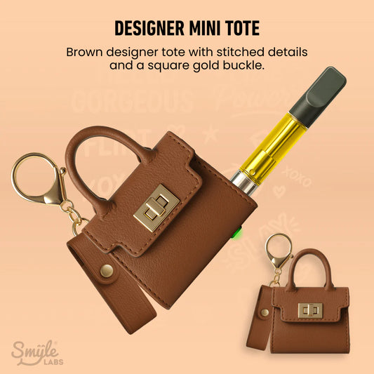 Smile Labs Pursejamin Battery Brown
