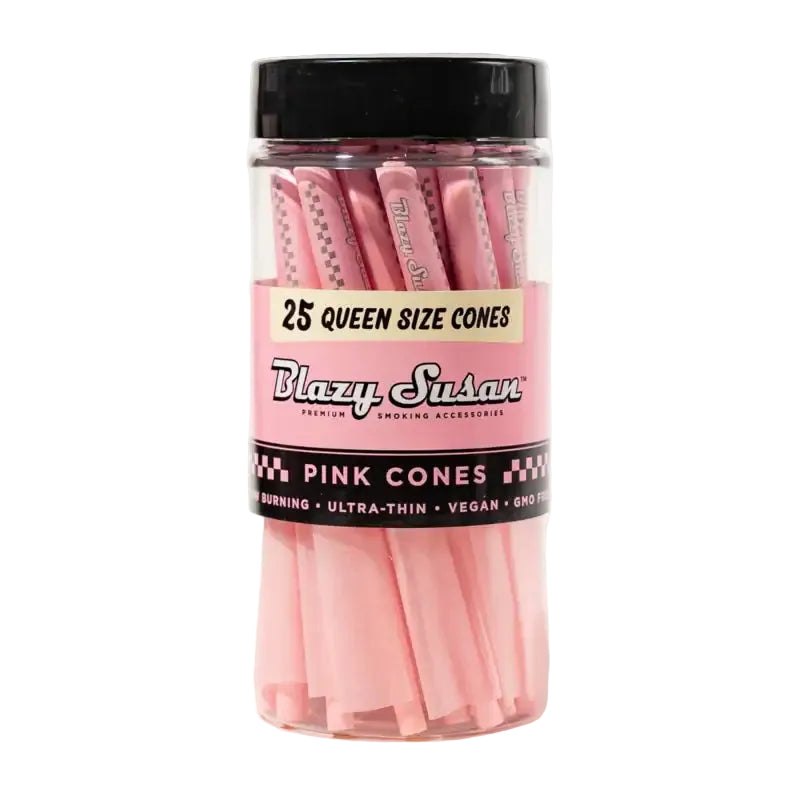 Blazy Susan Cones 25pk Queen Pink
