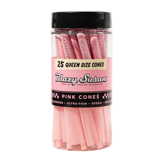 Blazy Susan Cones 25pk Queen Pink